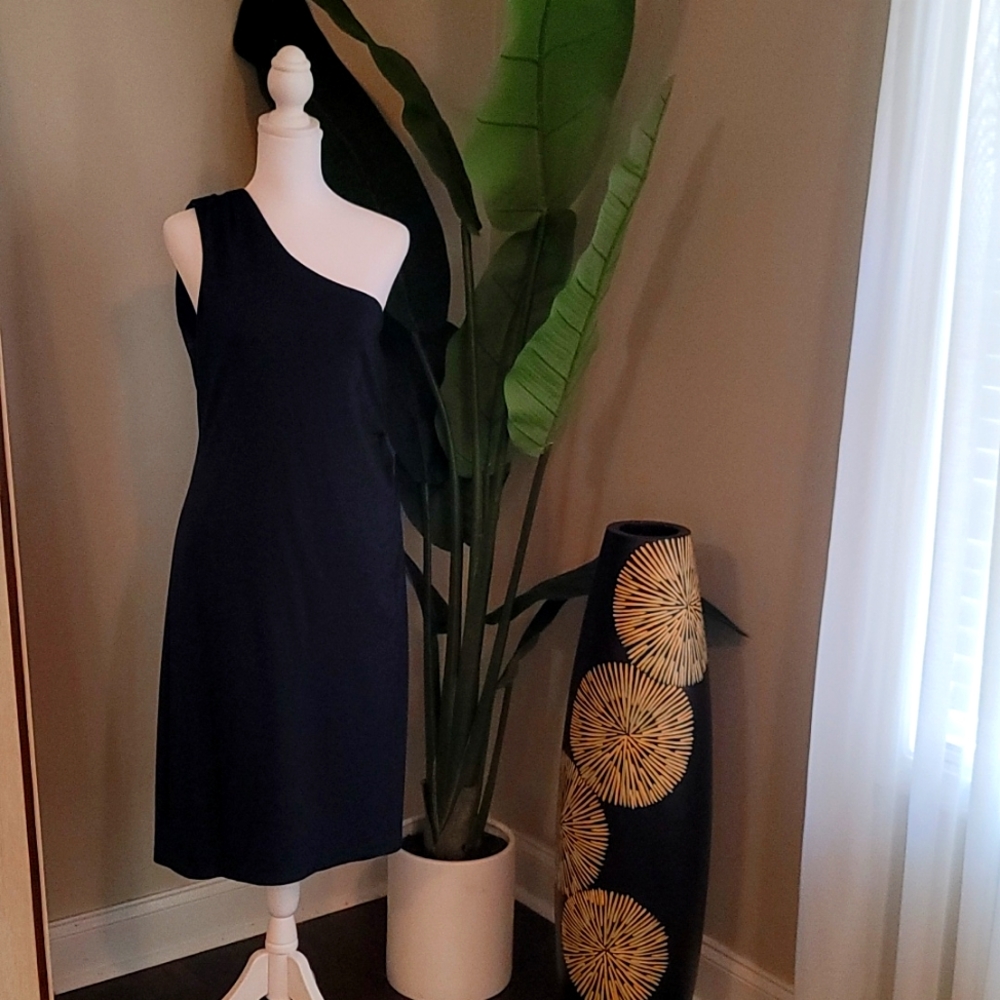 Banana Republic one shoulder dress